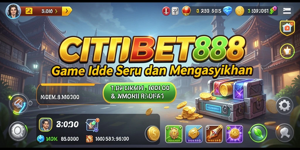 Tampilan dinamis gameplay CITIBET88 dengan fitur Idle.