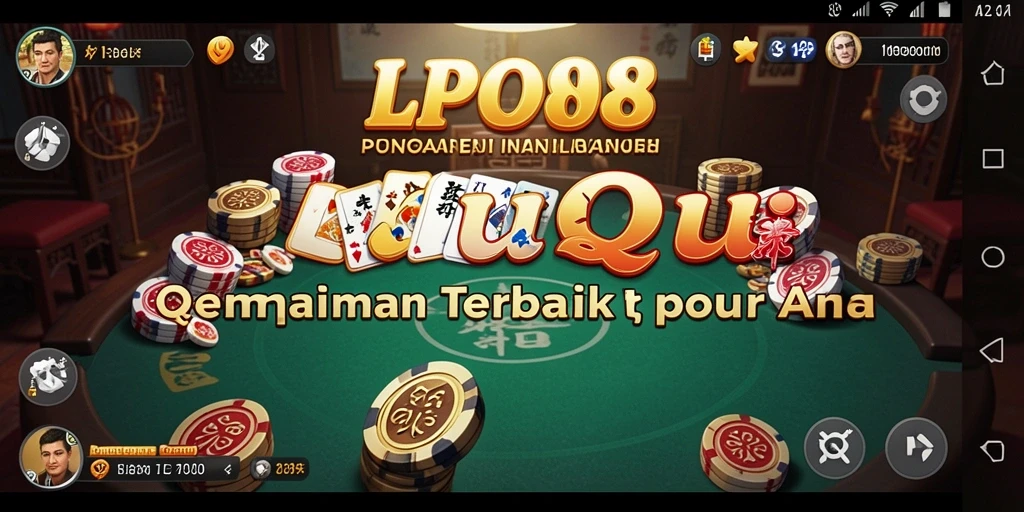 Screenshot LPO88 menampilkan gameplay QiuQiu yang seru dan menantang.