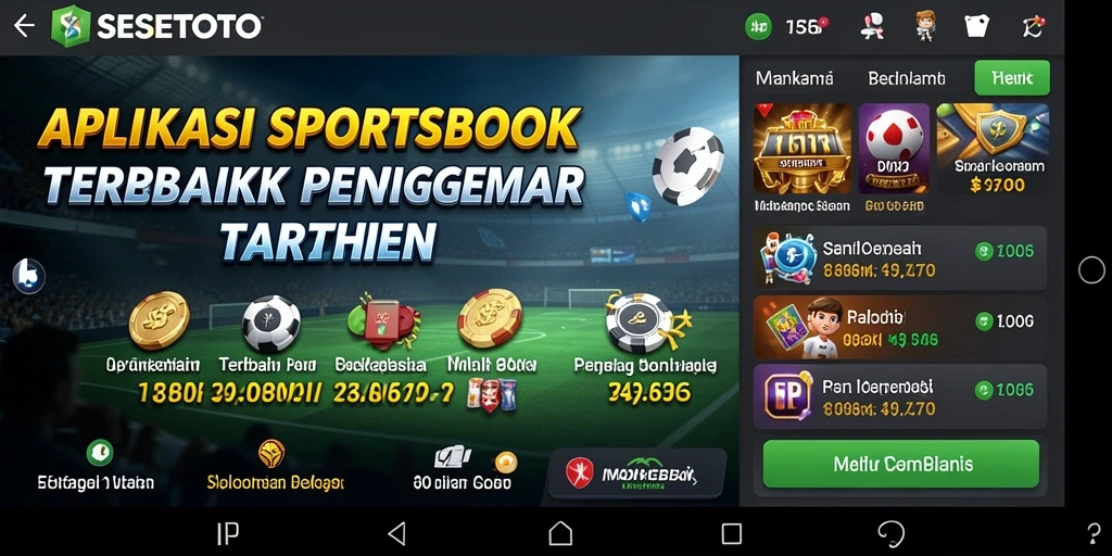 Tampilan gameplay SESETOTO menunjukkan pengalaman taruhan yang aman dan interaktif.